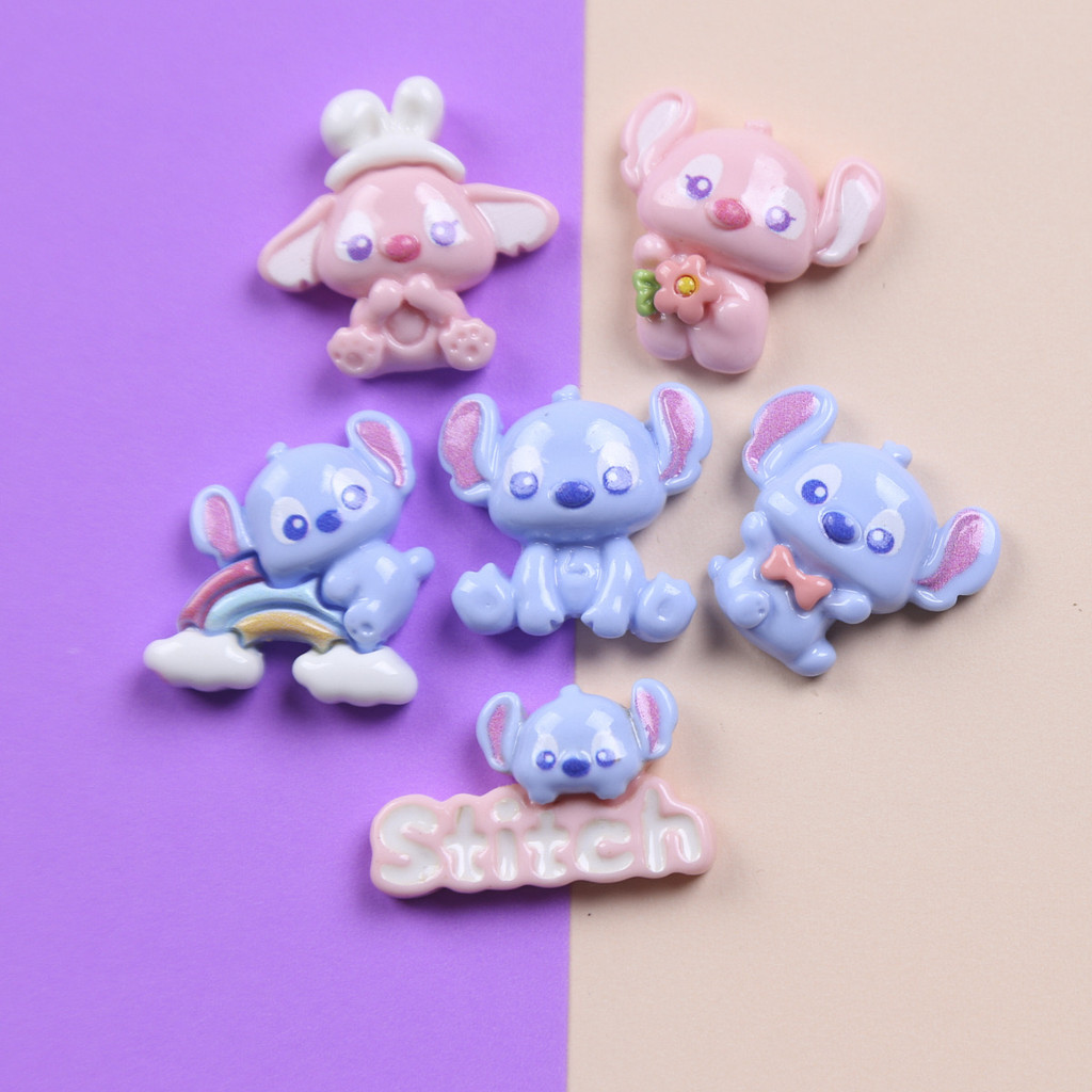 

Stiker Aksesoris Tempelan 3D HP Botol Laptop Karakter Stitch