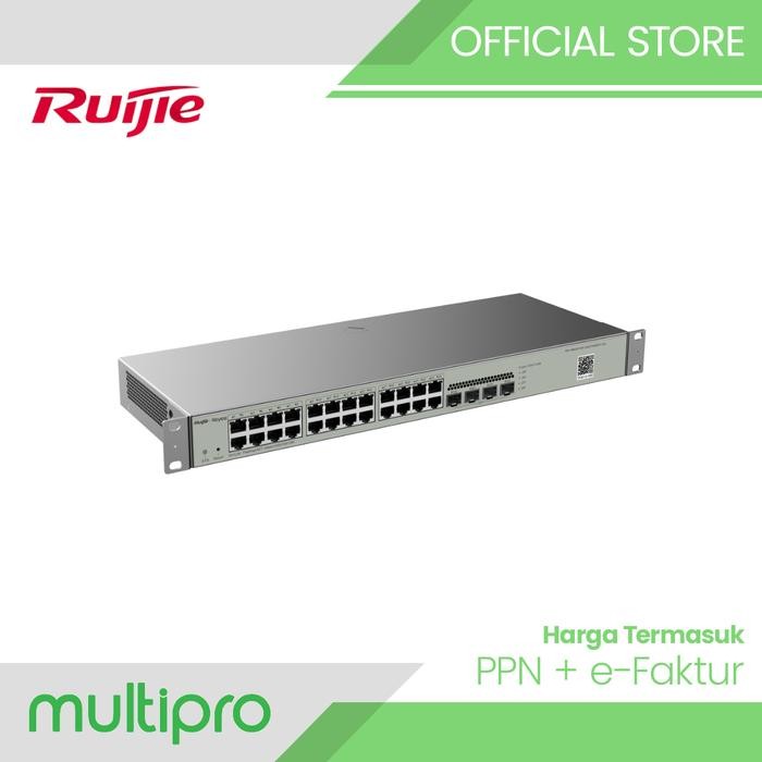 Ruijie RG-NBS3100-24GT4SFP-V2, 2-Port Gabit Layer 2 Cloud Managed Non-PoE