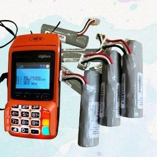 Baterai mesin Edc ingenico Bri/Bni/ Btn/Bukopin/Mandiri Dll type move 2500 Termurah terlaris