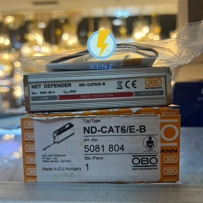 SURGE ARRESTER OBO NET DEFENDER ND-CAT6/E-B