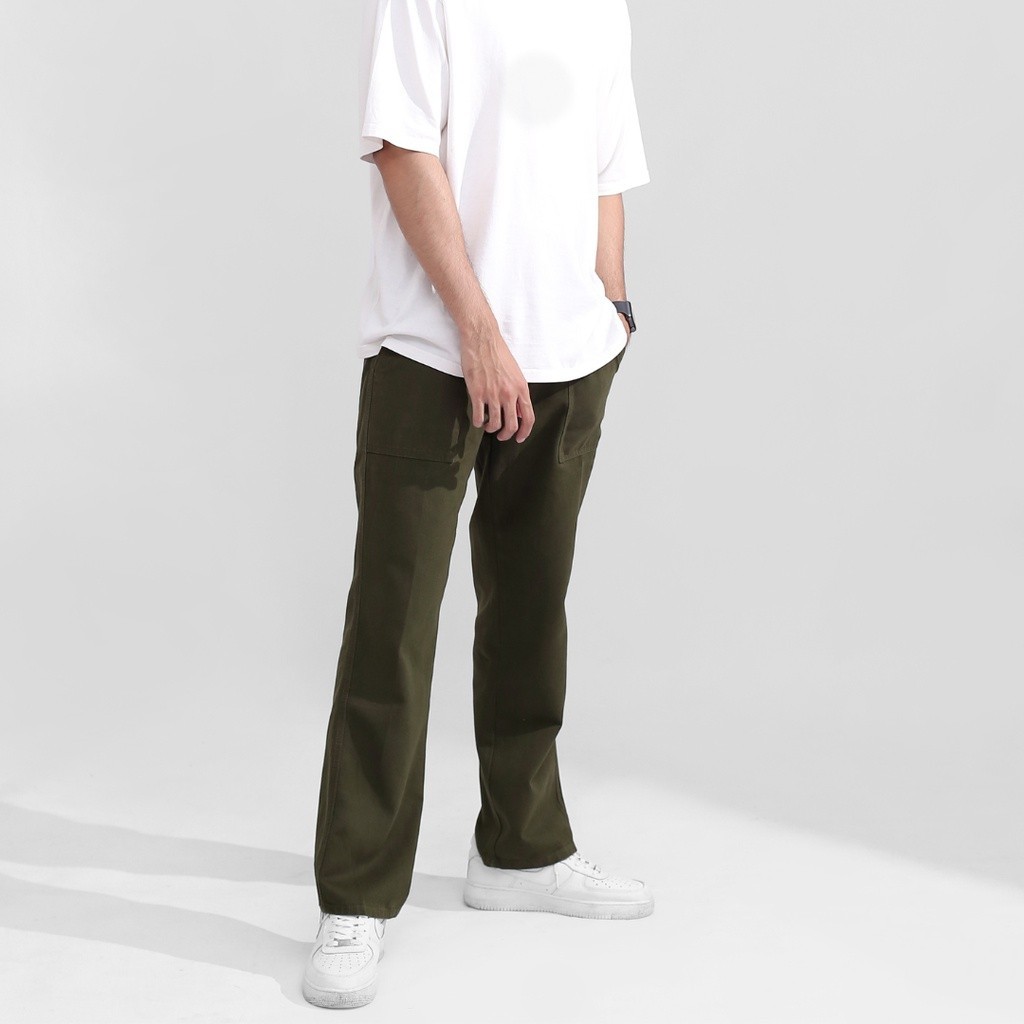 PROMO Hrstuff Celana Panjang Utility Olive - Fatigue Pants