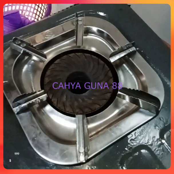 Tatakan Kompor Stainless Kaki 6 Tatakan Kompor Rinnai Bahan stainless anti karat dijamin awet