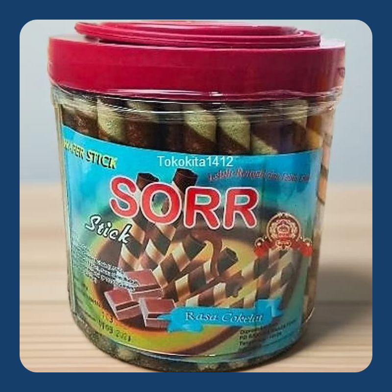 

1 Toples Astor Sor biru wafer stik coklat(sor biru)