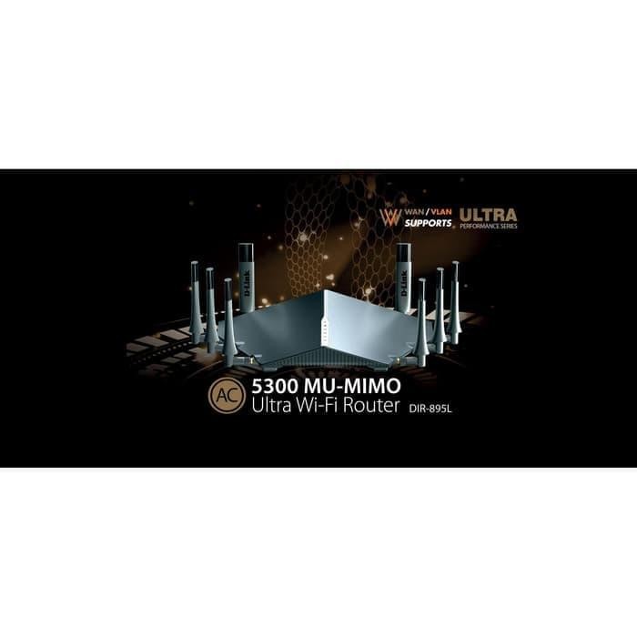 D-Link DIR-5L DLink AC5300 MU-MIMO Ultra WiFi Router DIR 5L Black