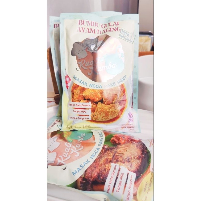 

NEW Kualikamba Bumbu Gulai 150 gr PREMIUM