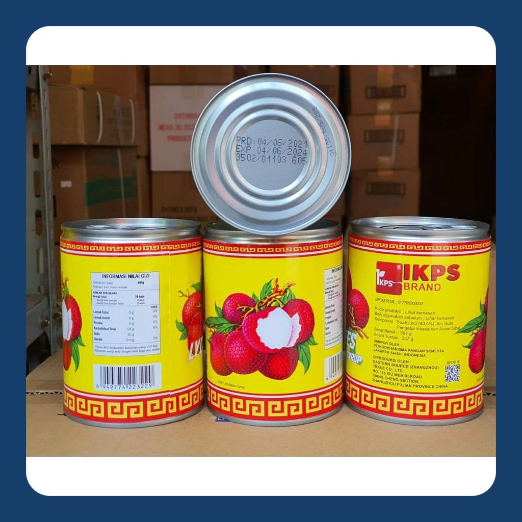 

LYCHEE in Syrup / Buah Leci Kaleng 565g IKPS