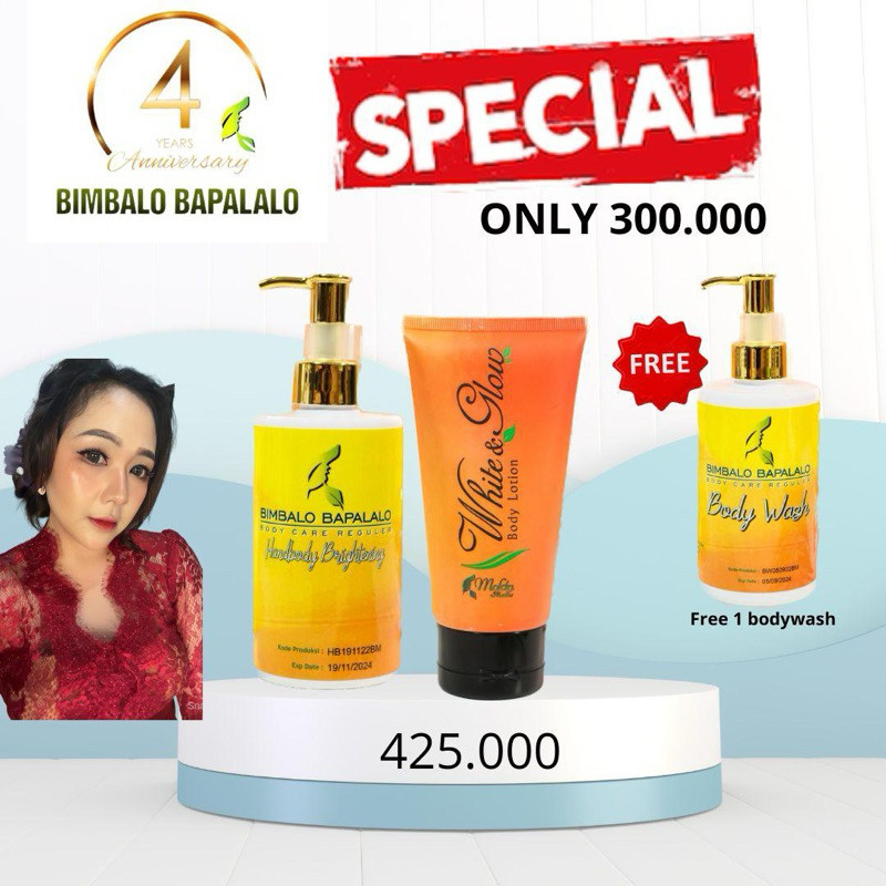 Handbody dan Sunscreen  WG free Bodywash