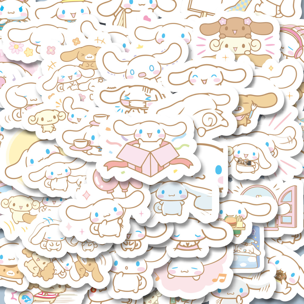 

100PCS Lucu Stiker Kartun Cinamonroll Versi 3 Stiker Aesthetic Stiker Anti Air Stikers Berperekat Waterproof sticker decal buat Motor Helm Buku Journal Koper Casing HP Laptop Botol Minum Hadiah anak
