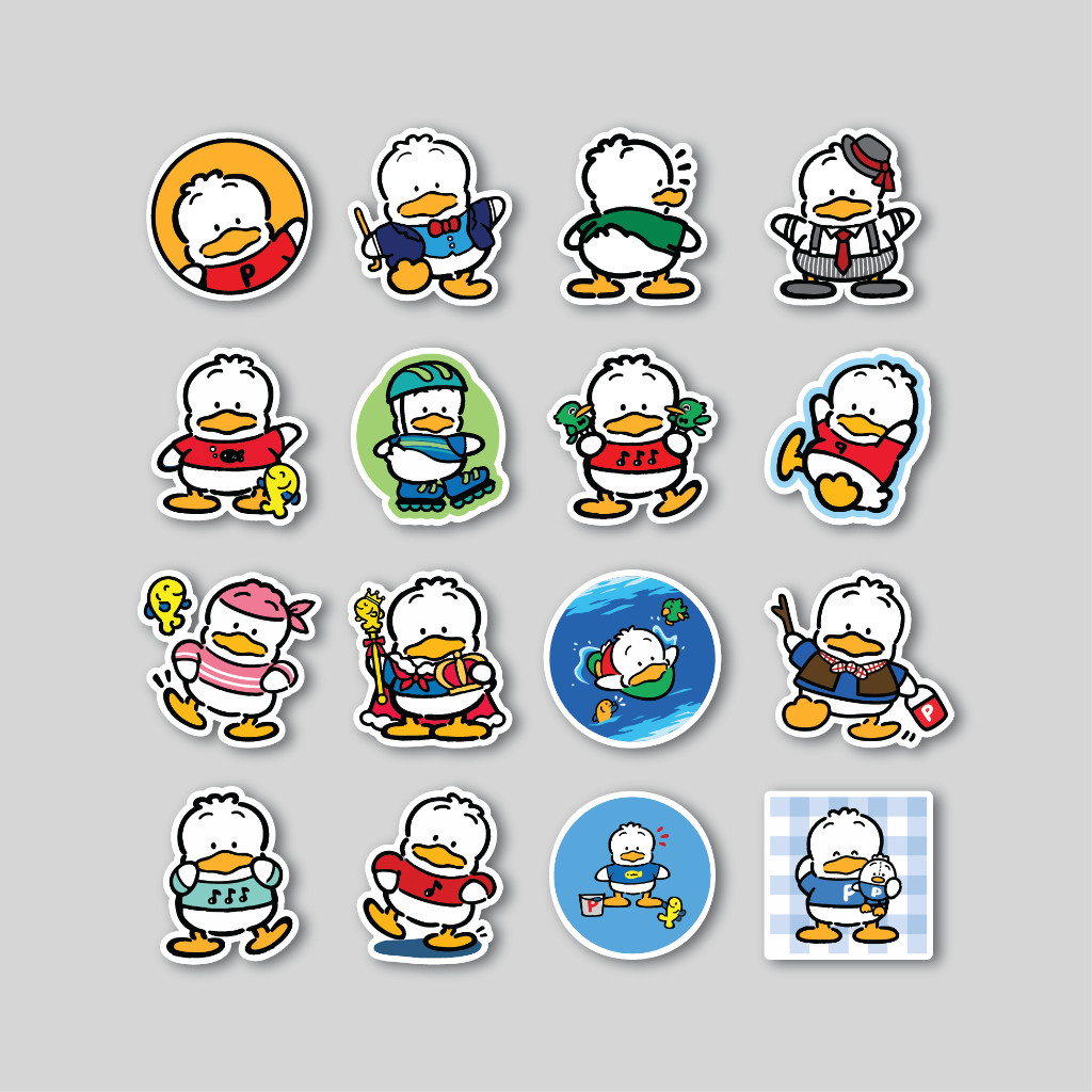 

Sticker Pack Pekkle Sanrio | Sticker Tumbler | Stiker Laptop Koper Helm