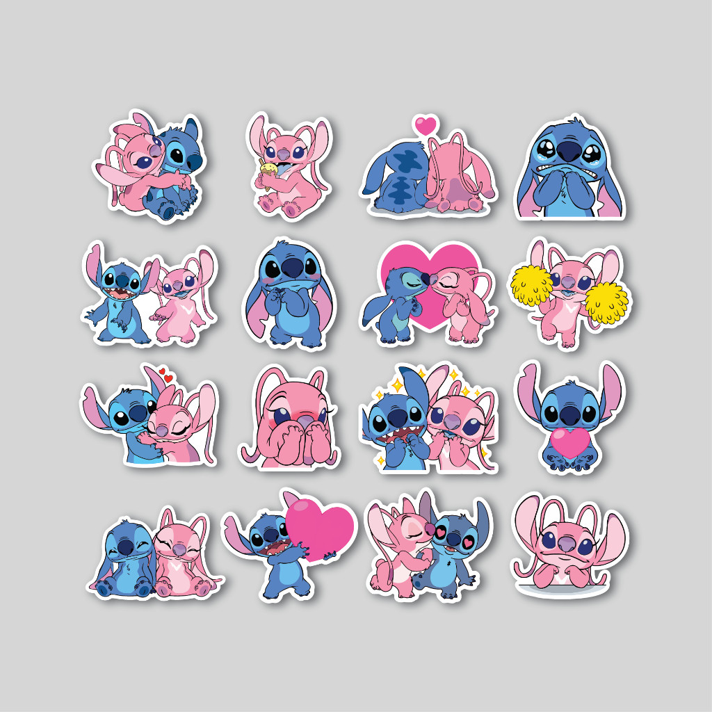 

Sticker Pack Stitch And Angel | Sticker Tumblr | Stiker Laptop Koper Helm