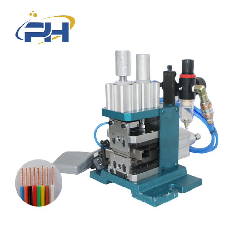 3FN Pneumatic Wire Stripping Twisting Machine For 32AWG Wire