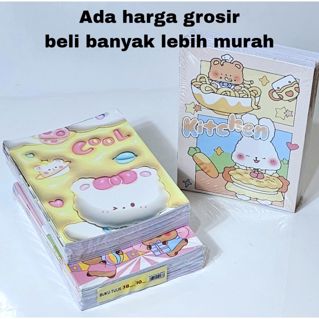 

SOS Buku Tulis PAYU Kwarto 38lb(10bk) (minimal 10) / Buku Catatan / Buku Sekolah / Buku Anak
