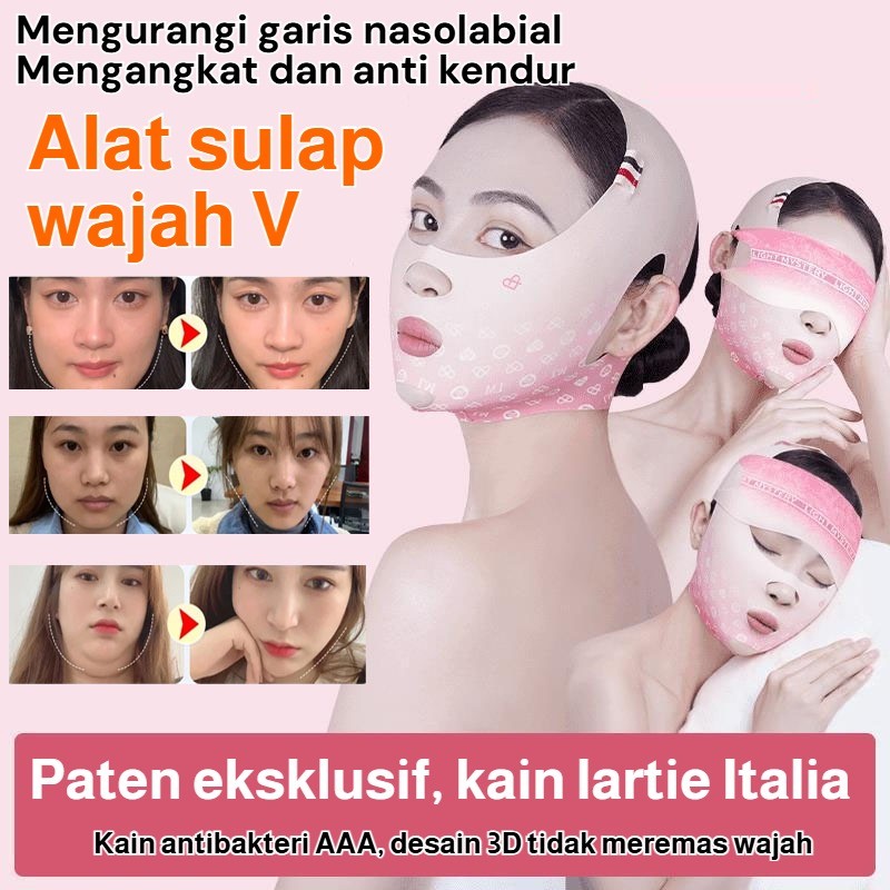 ⭐PRODUK ASLI⭐Sabuk Pelangsing Wajah V-Shaping/Masker Wajah V/New lifting and firming mask/Mask V Fac