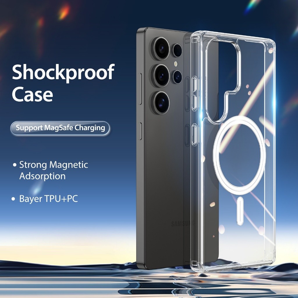 DUX Ducis Clin Series Magsafe Clear Case Samsung Galaxy S25 Ultra Case Samsung S25 Plus Case for Sam