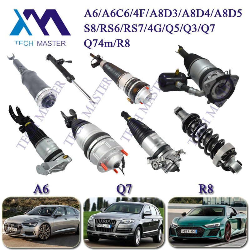 Shock Absorbers For A6 A6C6 4F A8D3 A8D4 A8D5 S8 RS6 RS7 4G Q5 Q3 Q7 Q74m R8 4Z7413031A 4Z7616052A 4
