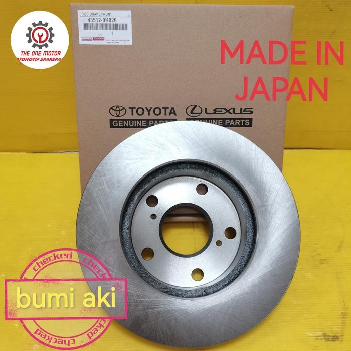 PIRINGAN CAKRAM DEPAN ATAU DISC BRAKE FRONT PIRINGAN REM DEPAN TOYOTA HILUX SINGLE CABIN & INNOVA 20