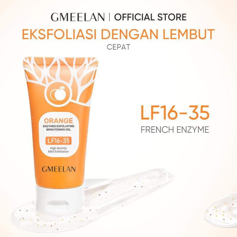 

GMEELAN Wajah Exfoliating Gel Blood Orange 50g Face&Body Scrub Eksfoliasi