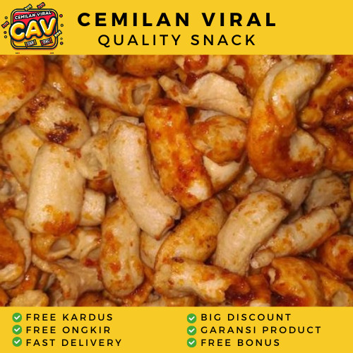

CAV MAKARONI PEDAS MANIS 500gr Makaroni Pedas Manis Gurih Makaroni Mekar Pedas Manis Camilan Snack