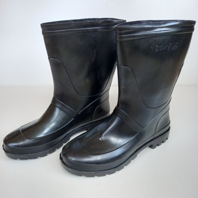 Sepatu Boots Pendek Panfix Sepatu Karet Pria Sepatu Boots Anti Air
