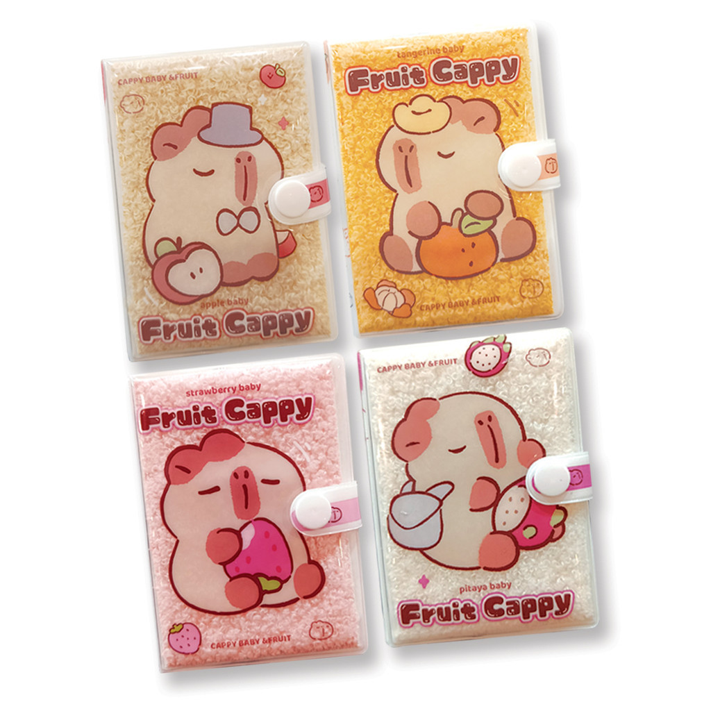 

[Whispers] Notebook Diary Kecil Buku Catatan Kantong Saku Fruit Cappy Ukuran A7 - 9934
