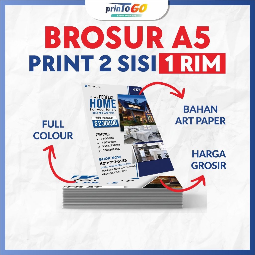 

A5 2SISI / RIM / BROSUR / CETAK BROSUR / CETAK BROSUR A5 / CETAK BROSUR A4