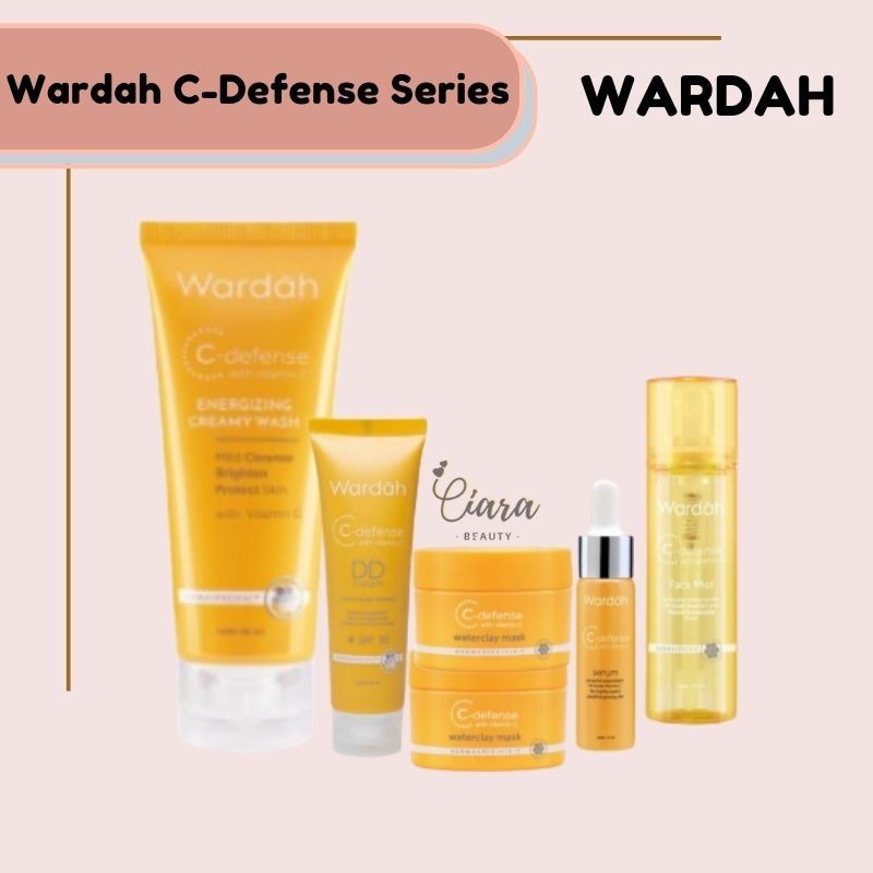 Wardah C-Defense Serum / DD Cream / Face Mist
