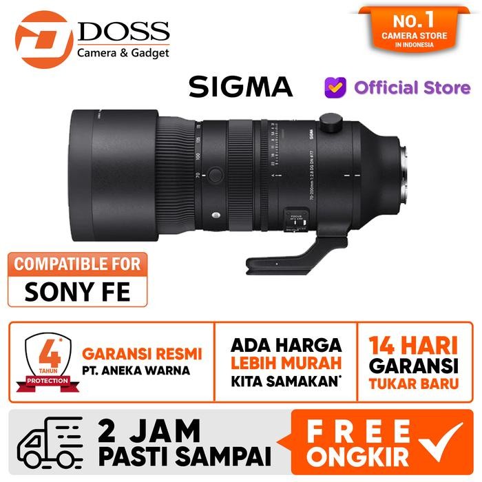Sigma 70-200mm f2.8 DG DN OS Sports Lens Sony FE 70-200 mm f2/8