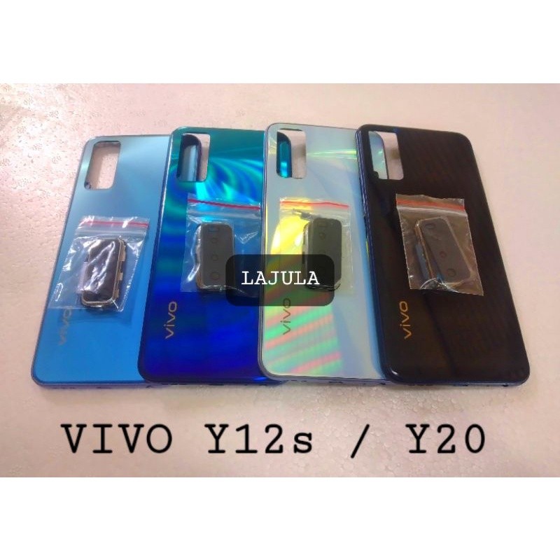 kesing housing casing vivo y12s / y20 / y20s bezel + backdoor original