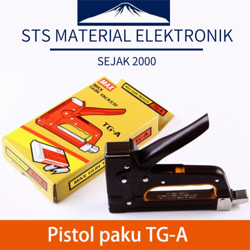 

100% OriginalStapler Tembak Gun Tacker TG-A Max Original Guntacker alat Stapler tembak ZT