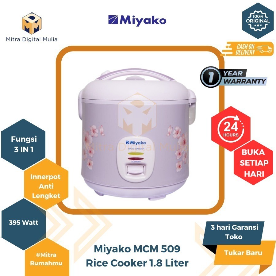 Miyako MCM 509 Magic Com 1.8 Liter