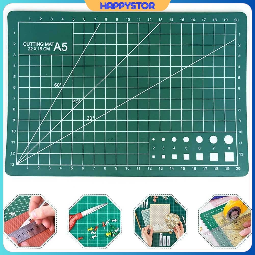 

Working Pad Cutting Mat Alas Potong Papan Kerja A5 22x15cm - GKSA4