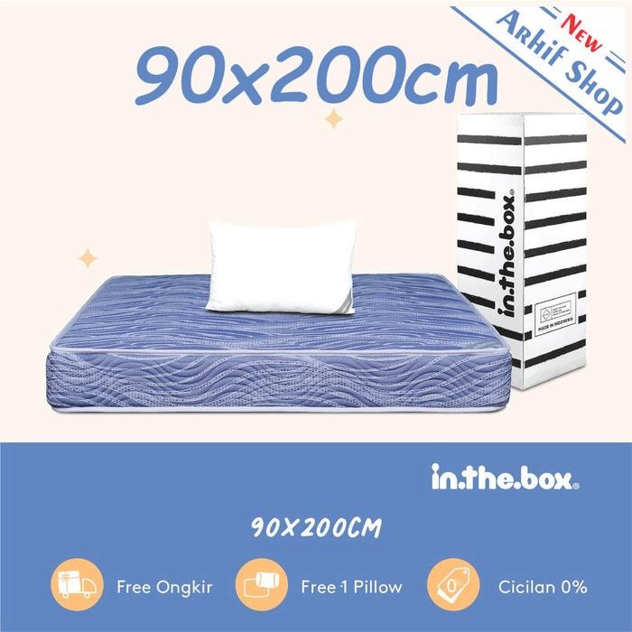 Kasur Spring Bed inthebox Alpha IN THE BOX - 90x200