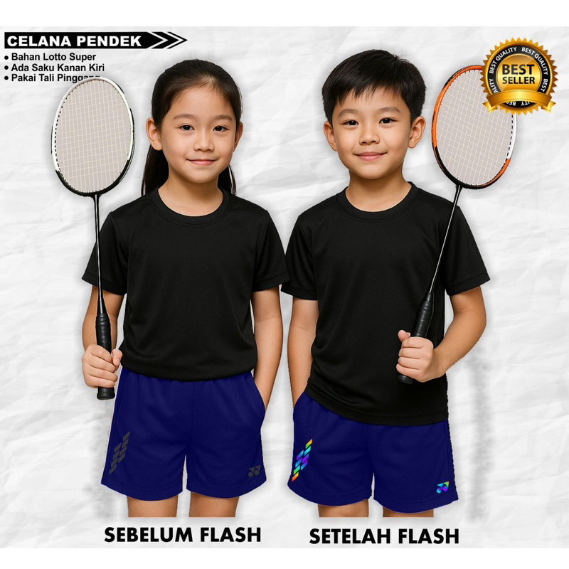 Celana Badminton Dewasa Dan Anak Celana Olahraga Bulutangkis Bawahan Olahraga Anak Laki-Laki Perempu
