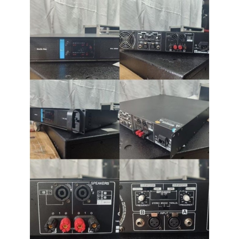 POWER AMPLIFIER PROFESIONAL STUDIO DUO PA3500 ORIGINAL STUDIO DUO