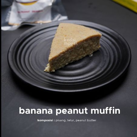 

Kedai Mpasi Banana Peanut Muffin (1pcs)