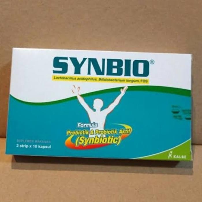 SYNBIO BOX 30 KAPSUL SUPLEMEN PRABIOTIK & PREBIOTIK UNTUK PENCERNAAN
