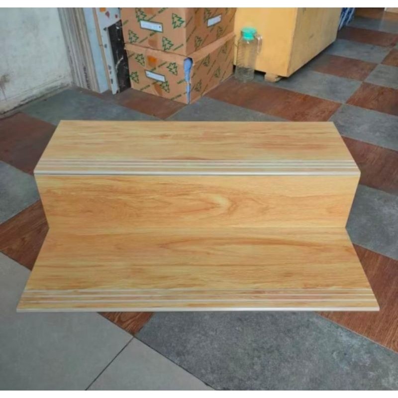Granit anak tangga motif kayu ukuran 30x90+20x90