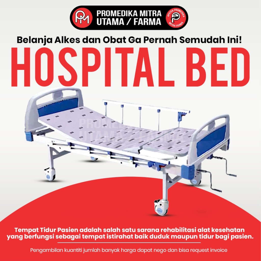 Hospital Bed Manual & Electric | Kasur Rumah Sakit Manual dan Elektrik | Kasur Rumah Sakit tersedia 