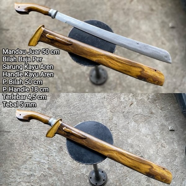 golok potong kayu golok serbaguna golok baja kualitas siap pakai 378