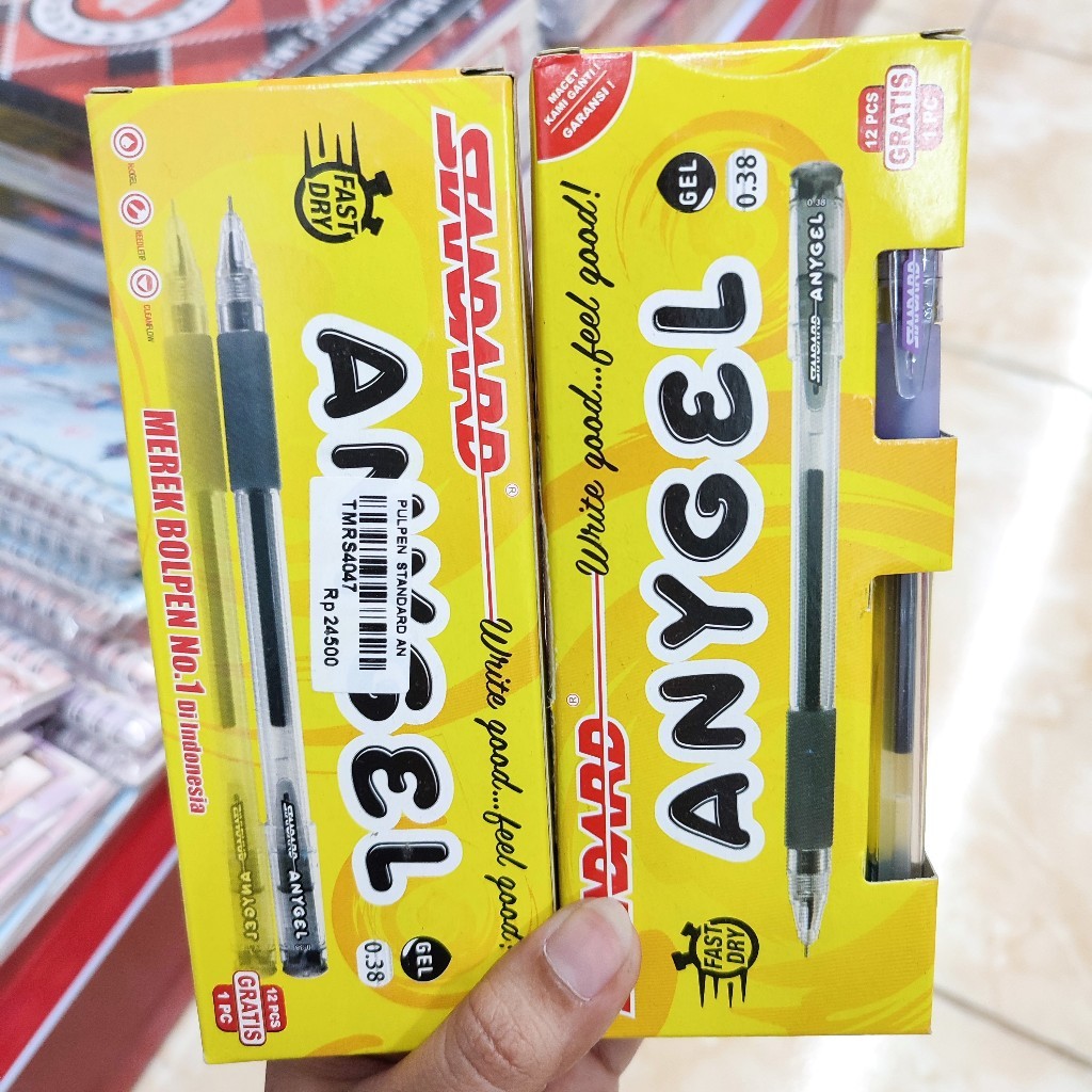 

Pulpen Standard Bolpoin Any Gel Pena Ballpoint Gel Pen Harga Grosir Bisa COD