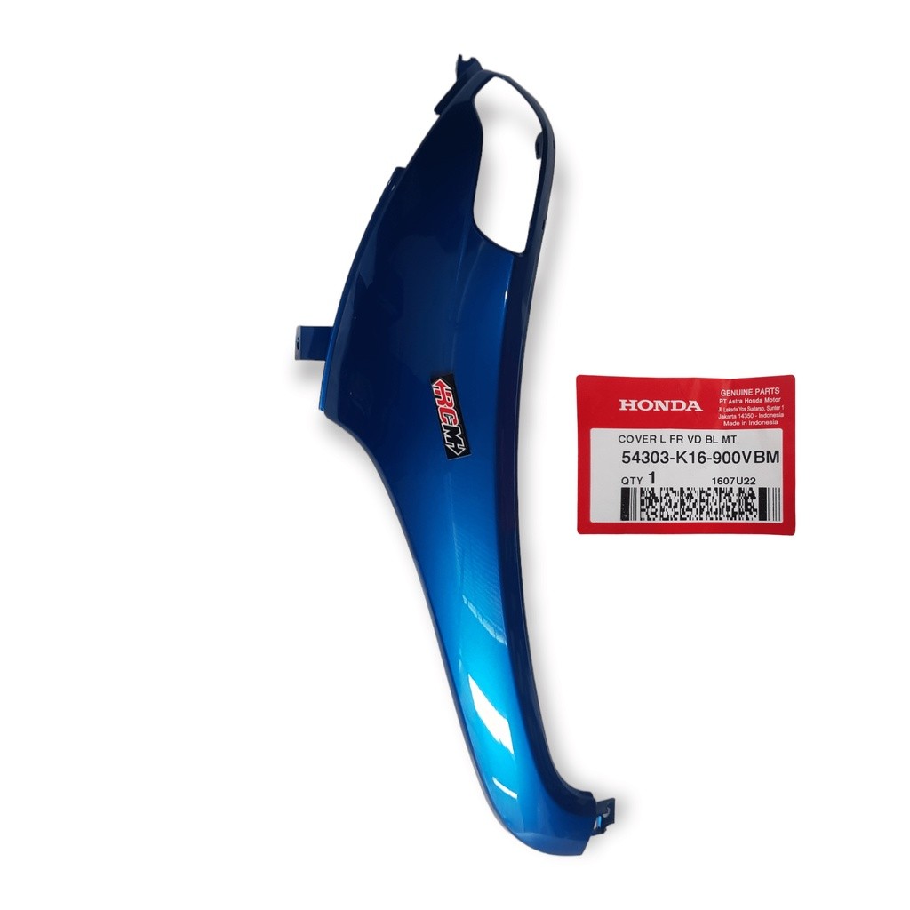 54303-K16-900 PMC FMB VBM TBM COVER BODY BODI TEDENG TEBENG TAMENG SAYAP SIRIP L SAMPING DEPAN DPN D
