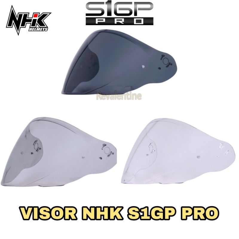 Visor NHK S1 GP Pro Original | ALL VARIAN | Kaca helm half face Ori S1-GP