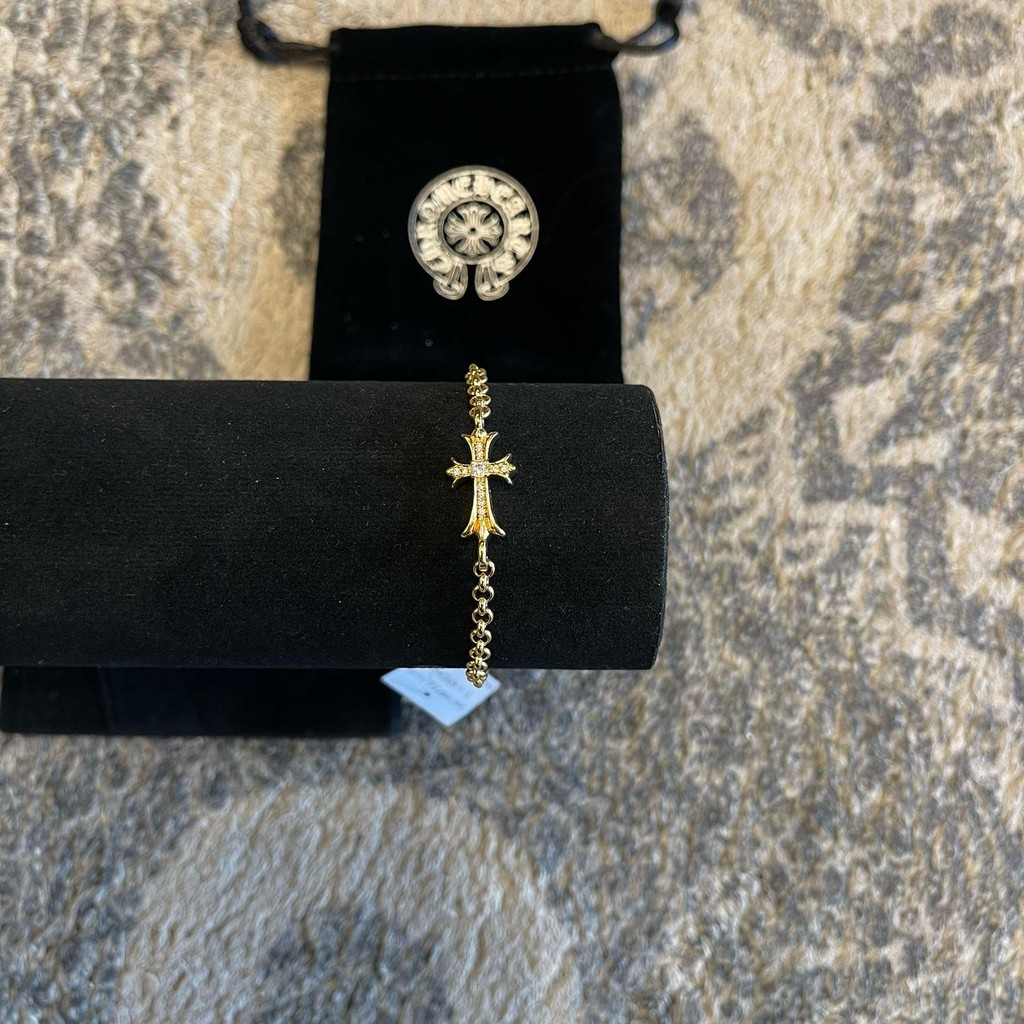 Bracelet Chrome Hearts Gold Cross