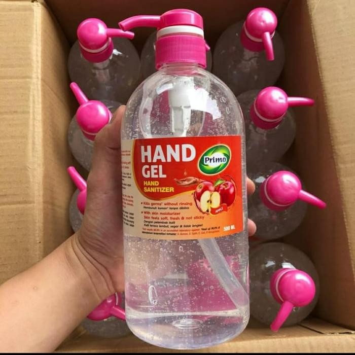 Hand Sanitizer / Antiseptic Pump Primo 1 Liter Wangi Apel quality