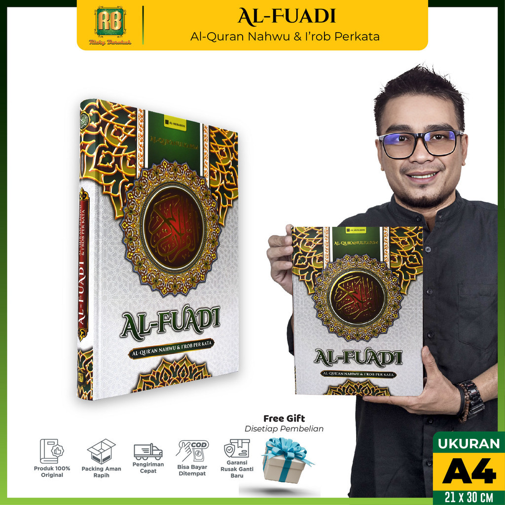 

Al Quran Nahwu & Terjemah Per Kata Al Fuadi Nahwu Shorof A4 Besar Mushaf Alquran Terjemahan Perkata