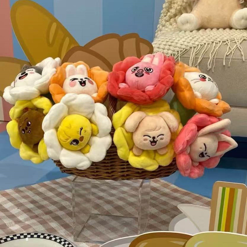 

Spring Outing Week Pencil Case Floral Edition Cute Animal Embroidered Storage Pouch Kpop Trendy Zoo Bouquet Mini Storage Pouch