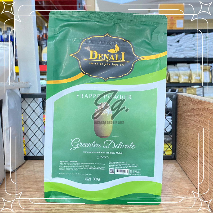 

BUBUK DENALI GREENTEA DELICATE | POWDER GREENTEA DELICATE 800 gr