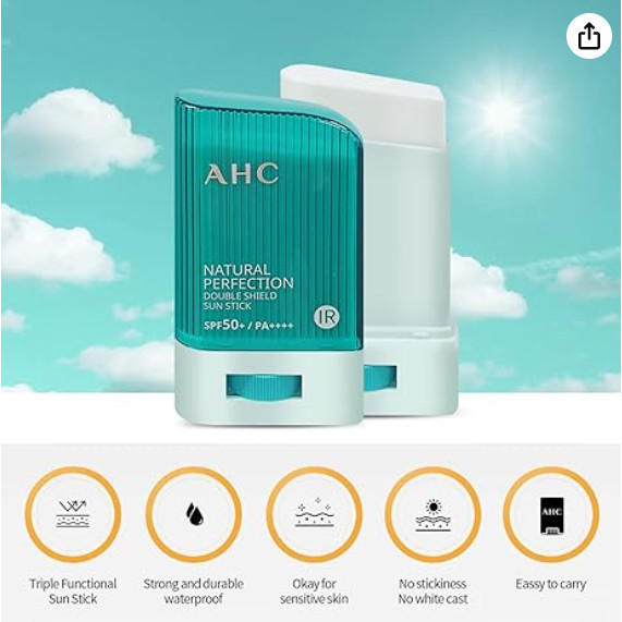 AHC NATURAL PERFECTION SUN-STICK 14G | SUNBLOCK KOREA | SUNSCREEN STICK