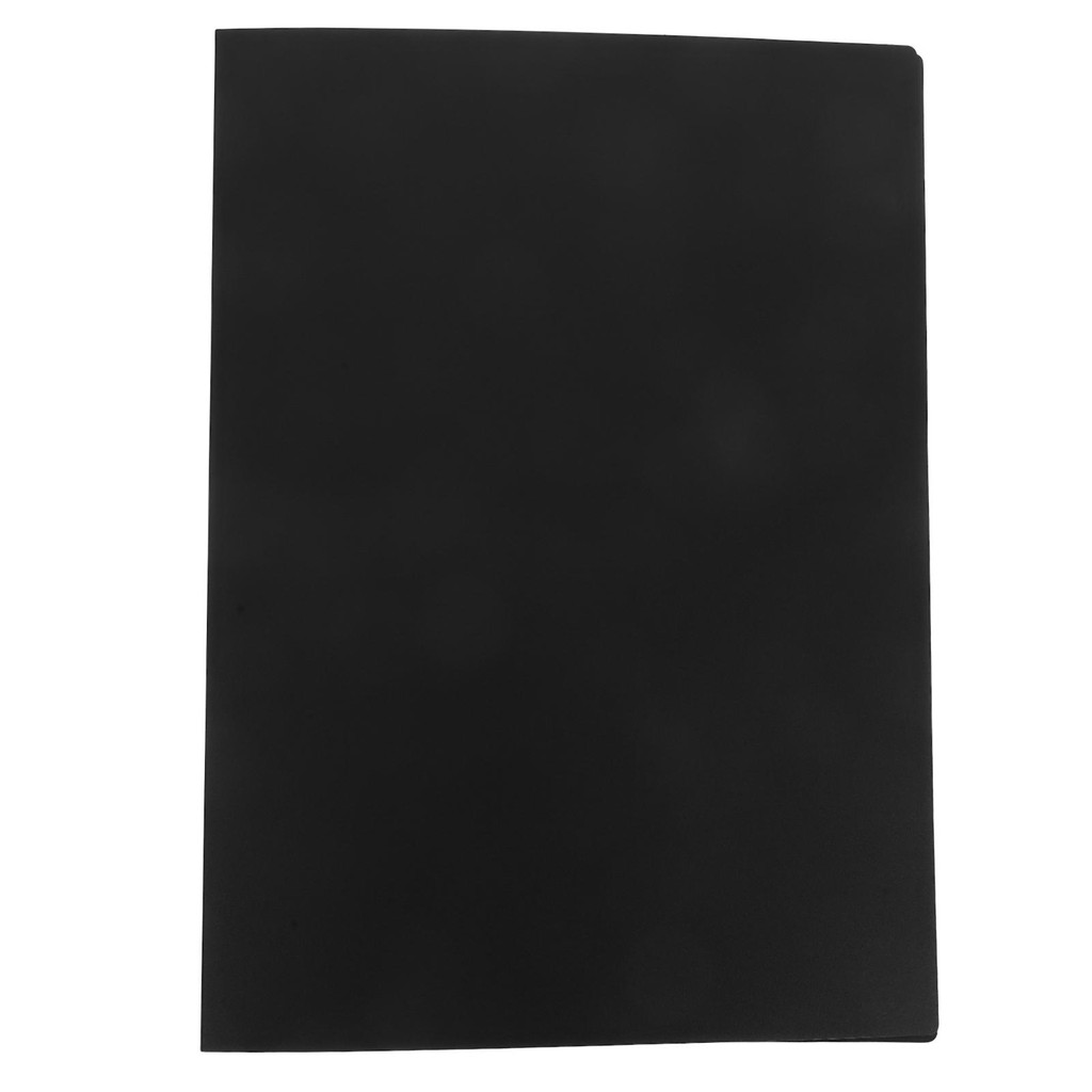 

Black A4 Insert Folder Large Capacity Sheet Music Book Documents ganizer 20 Pocket Portfolio Hard Cover Binder File Folders Pp