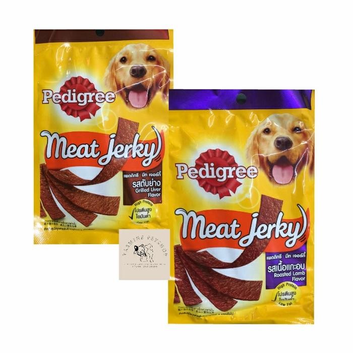 

PEDIGREE MEAT JERKY 80gr CEMILAN ANJING - Roasted Lamb